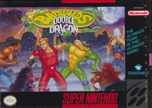 Battletoads & Double Dragon box art