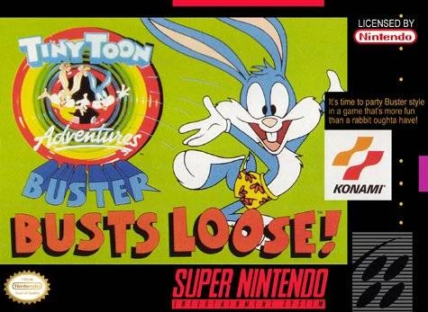 Tiny Toon Adventures: Buster Busts Loose! box art