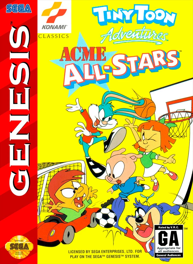 Tiny Toon Adventures: ACME All-Stars box art