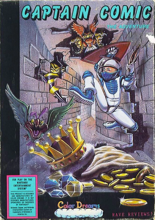 Captain Comic: The Adventure box art