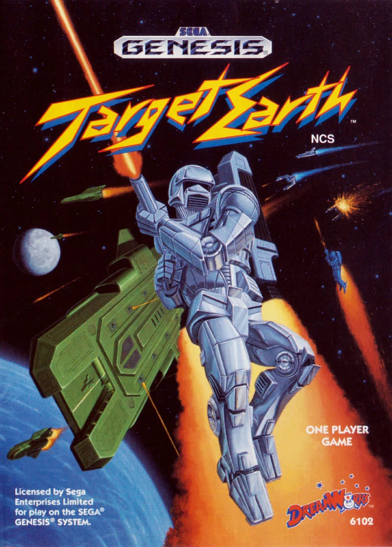 Target Earth box art