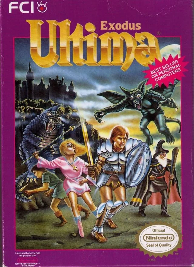 Ultima: Exodus box art