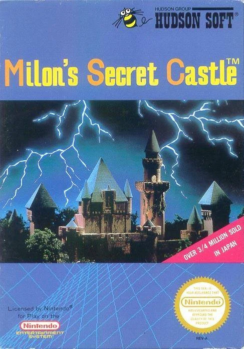 Milon's Secret Castle box art