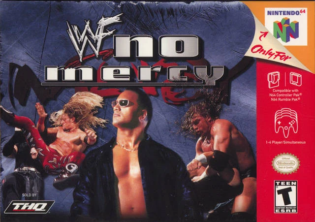 WWF No Mercy box art