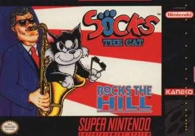 Socks the Cat Rocks the Hill box art