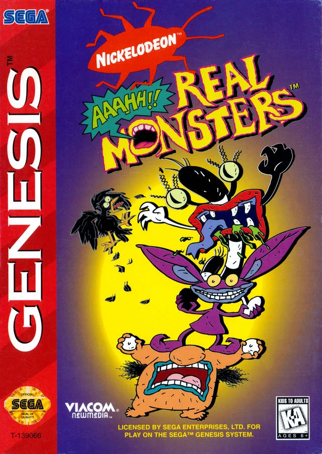 AAAHH!!! Real Monsters box art