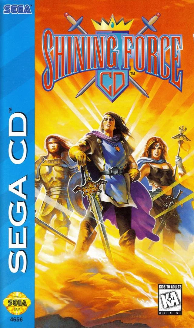 Shining Force CD box art