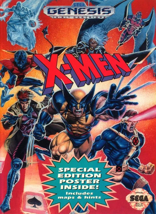 X-Men box art