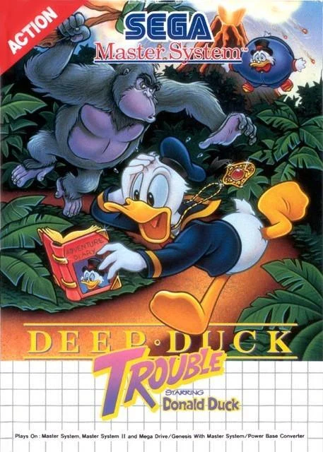 Donald Duck: Deep Duck Trouble box art