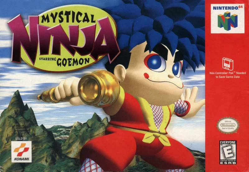 Mystical Ninja Starring Goemon box art