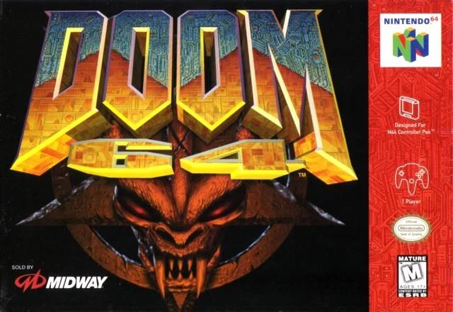 Doom 64 box art
