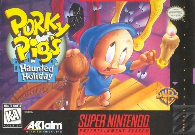 Porky Pig's Haunted Holiday box art