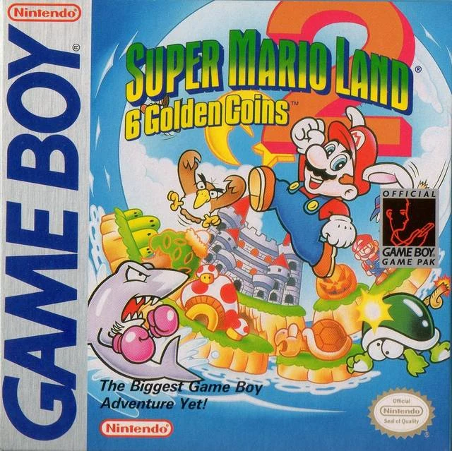 Super Mario Land 2: 6 Golden Coins box art
