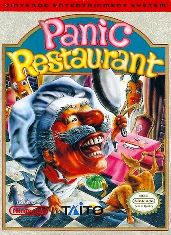 Panic Restaurant box art