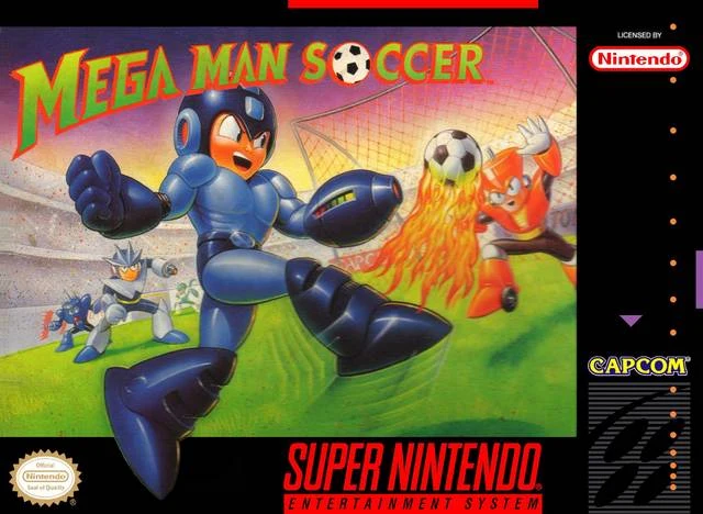 Mega Man Soccer box art