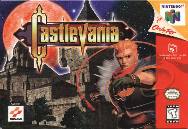Castlevania (1998) box art
