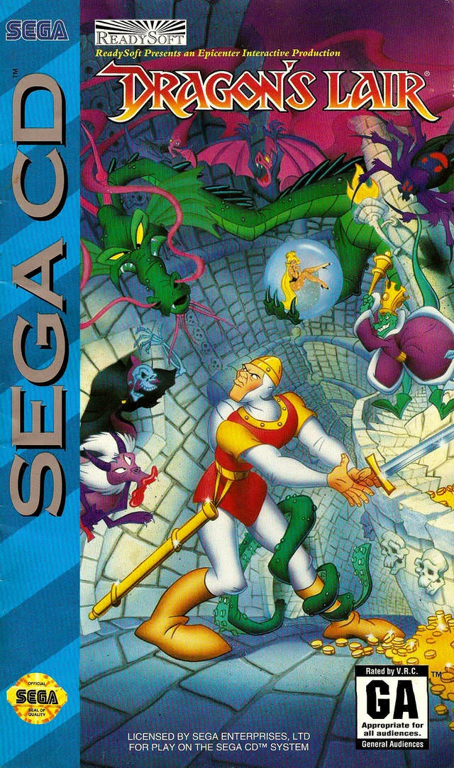 Dragon's Lair box art
