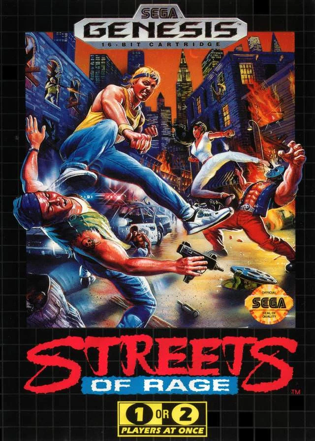 Streets of Rage box art