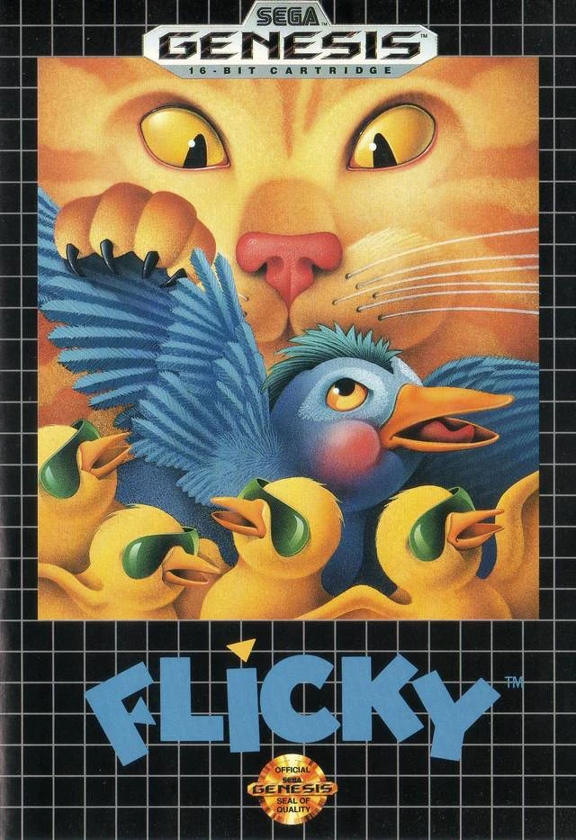 Flicky box art