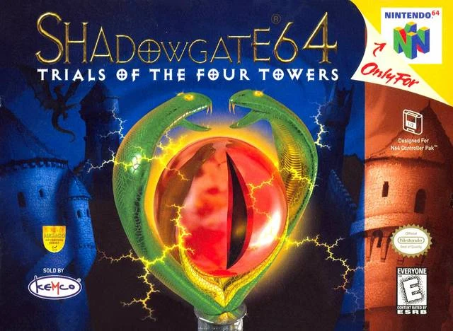 Shadowgate 64: Trials of the Four Towers box art