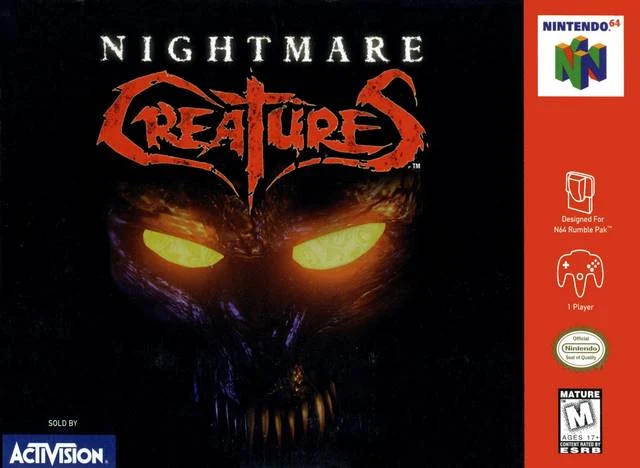 Nightmare Creatures box art