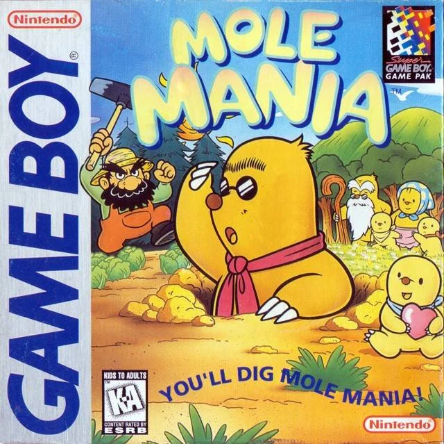 Mole Mania box art
