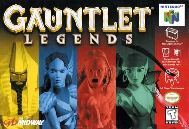 Gauntlet Legends box art
