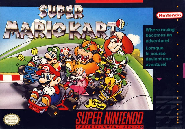 Super Mario Kart box art
