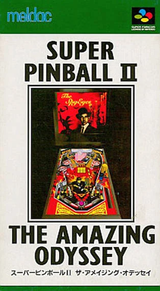 Super Pinball II: The Amazing Odyssey box art