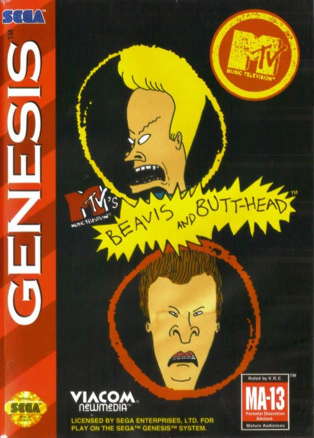 MTV's Beavis and Butt-head box art
