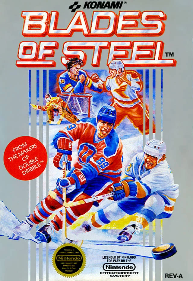 Blades of Steel box art