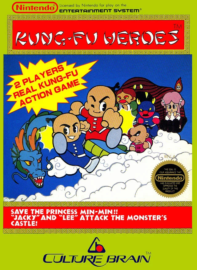 Kung-Fu Heroes box art