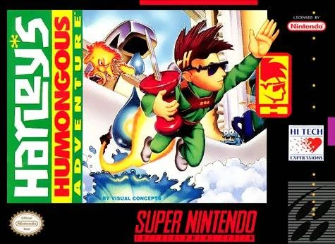 Harley's Humongous Adventure box art