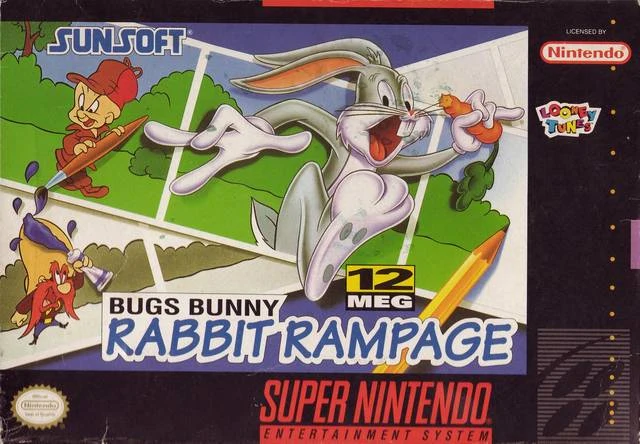 Bugs Bunny: Rabbit Rampage box art