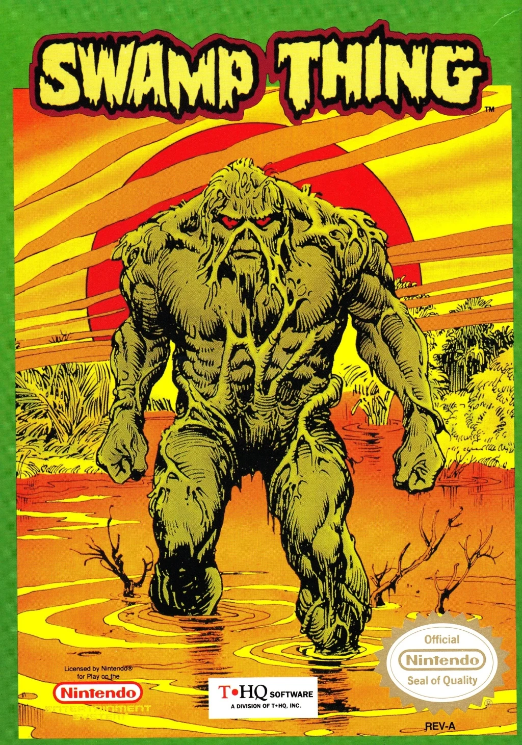 Swamp Thing box art