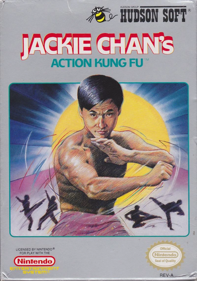 Jackie Chan's Action Kung Fu box art