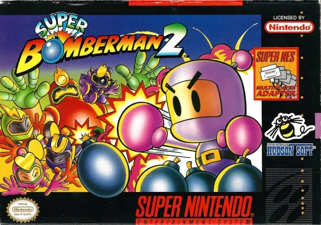 Super Bomberman 2 box art