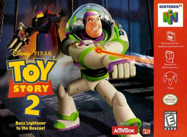 Disney/Pixar Toy Story 2: Buzz Lightyear to the Rescue box art