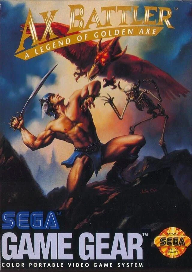 Ax Battler: A Legend of Golden Axe box art