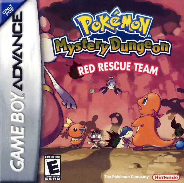 Pokemon Mystery Dungeon: Red Rescue Team box art