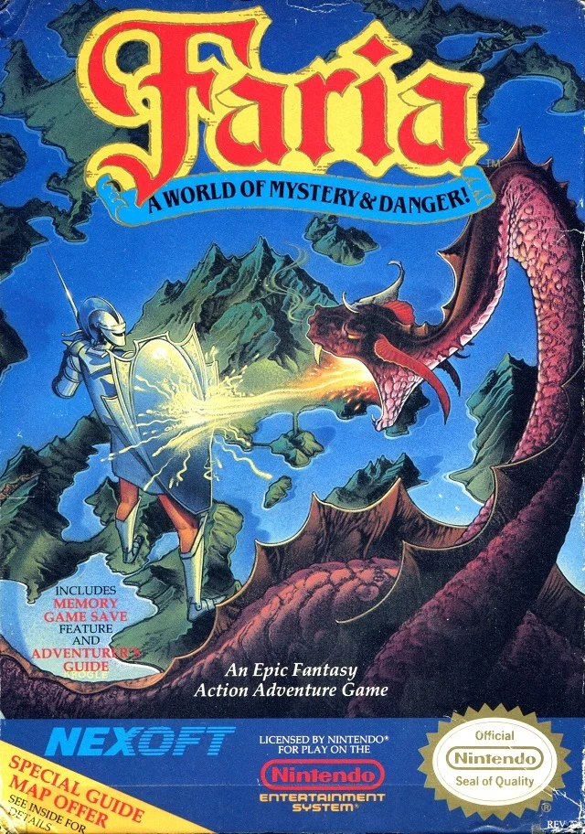 Faria: A World of Mystery & Danger! box art