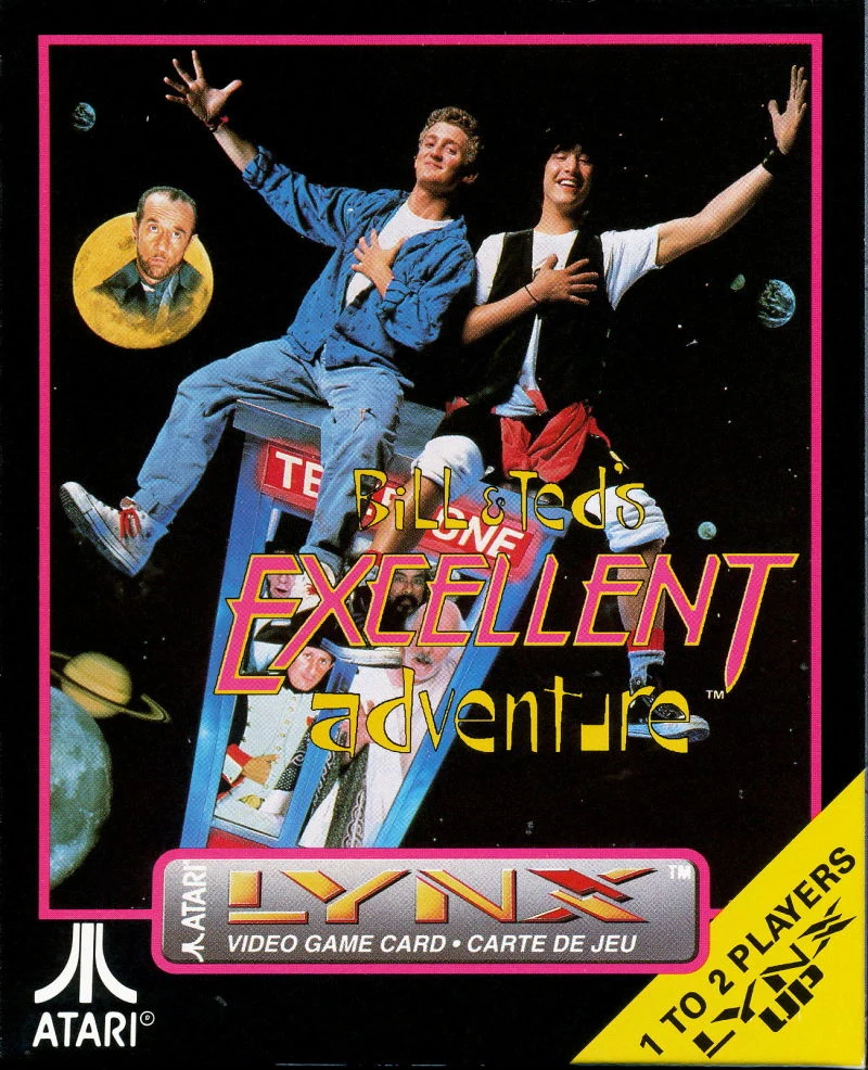 Bill and Ted's Excellent Adventure box art
