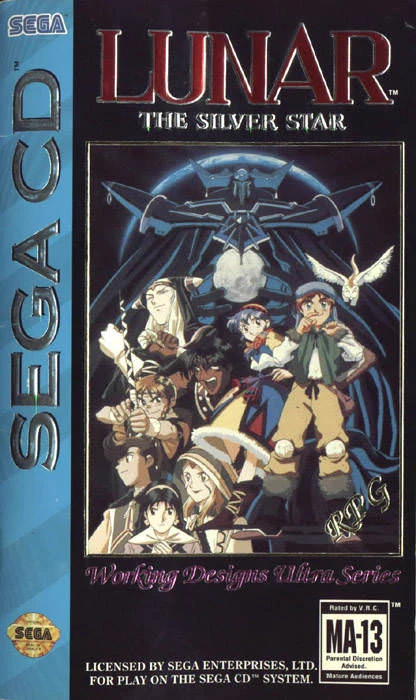 Lunar: The Silver Star box art