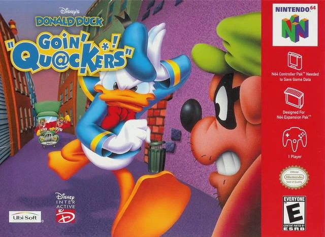 Disney's Donald Duck: Goin' Quackers box art