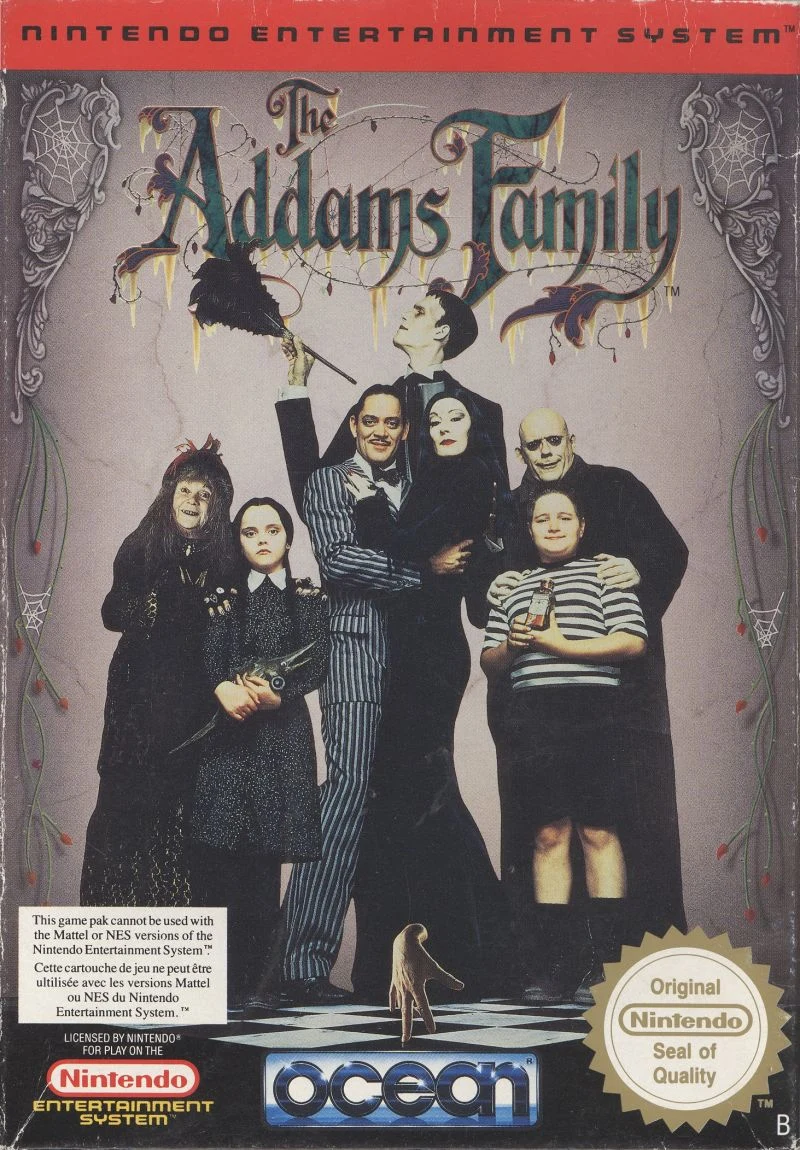 The Addams Family box art