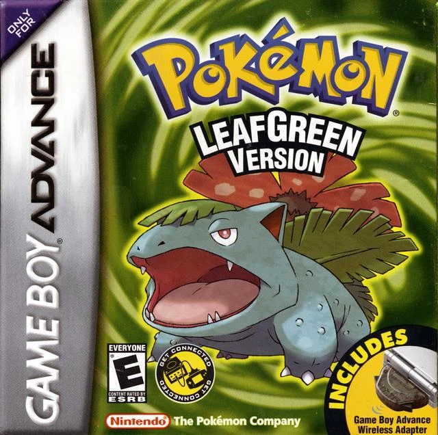 Pokemon LeafGreen box art