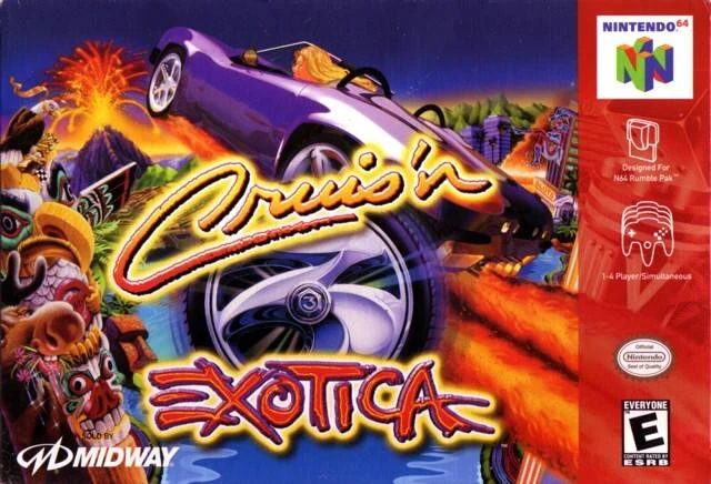 Cruis'n Exotica box art