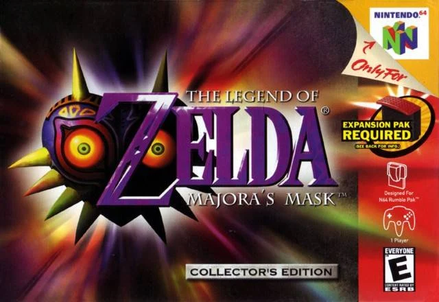 The Legend of Zelda: Majora's Mask box art