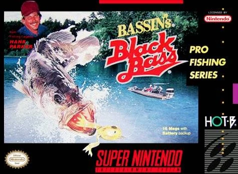 Bassin's Black Bass with Hank Parker box art