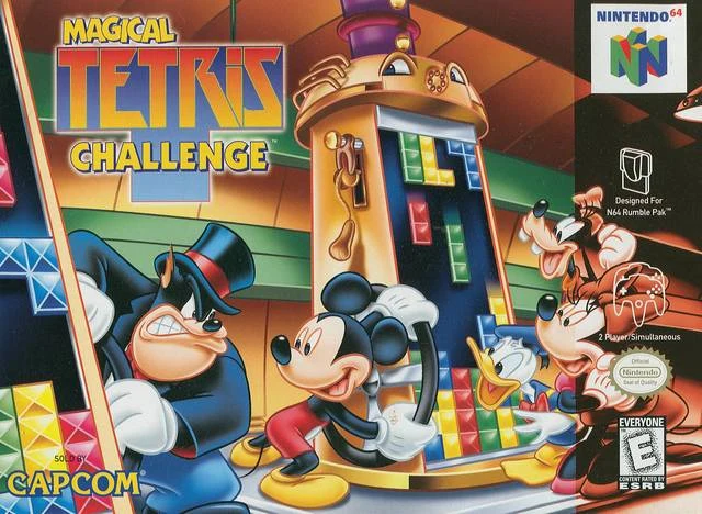 Magical Tetris Challenge box art